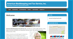 Desktop Screenshot of americanbookkeepingtax.com